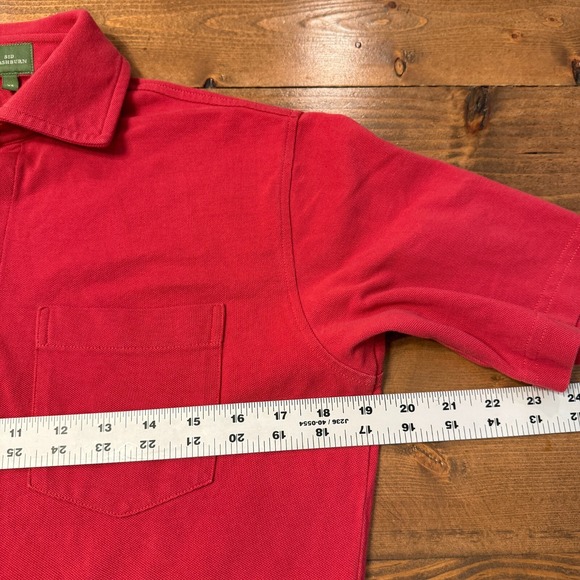 Sid‎ Mashburn Polo Mens XS Red Short Sleeved Polo Pima Pique Cotton *READ* - Picture 3 of 8